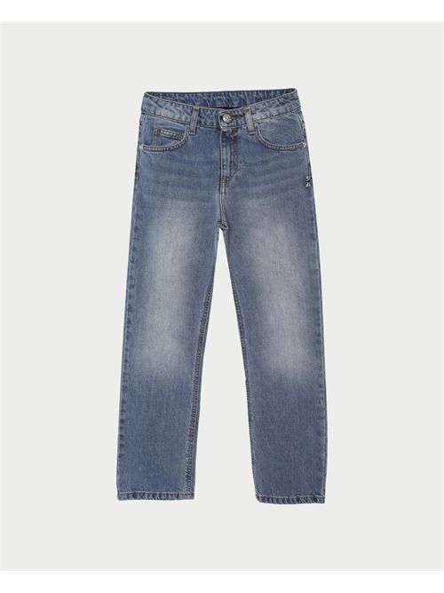 Jeans bambino John Richmond con logo sul retro JOHN RICHMOND | RBP25189JEDENIM BLUE MEDIUM